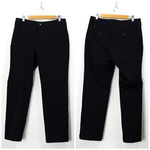 2/$30 Eddie Bauer 10 Short Womens Black Straight Leg Career Dress Pants